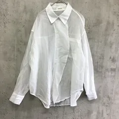 aimoha  アイモハ　長袖シアーシャツ　白　レディース　Lサイズのサムネイル