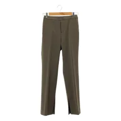 【美品】  SCENTOF / セントオブ | AP STUDIO 取扱い インサイドスリットパンツ | 34 | オリーブ | レディース