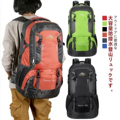 2024年最新】60L バックパック リュックサック 登山リュック メンズ