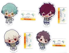 【中古】アクリルスタンド・アクリルパネル 全4種セット 「劇場版アイドリッシュセブン LIVE 4bit BEYOND THE PERiOD×TOWER RECORDS CAFE トレーディングアクリルスタンド ZOOL」