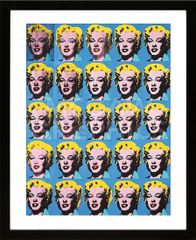 アンディ ウォーホル「25色のマリリン モンロー 1962」展示用フック付ポスター ポップアート 発送目安10～15営業日