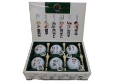 【新品】吉本ゴルフクラブ ゴルフボールセット 6球+ティー+マーカー ゴルフ用品 2506-0907 新品