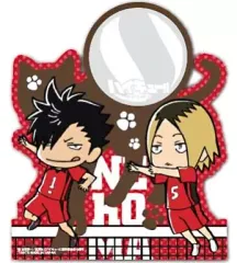 【中古】小物(キャラクター) 黒尾鉄朗＆孤爪研磨(音駒) メッセージシート付スタンドパネル 「ハイキュー!!」 