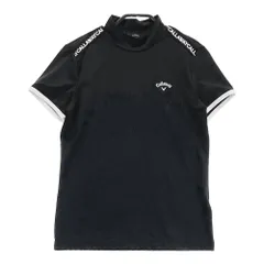 サイズ：S CALLAWAY キャロウェイ  モックネック 半袖Tシャツ  ブラック系 [240101482989] ゴルフウェア レディース ストスト