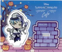 【中古】アクリルスタンド・アクリルパネル ジェイド・リーチ 「ディズニー ツイステッドワンダーランド×OH MY CAFE 第三弾 ミニアクリルスタンド」