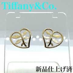 Tiffany &Co. AU750 ハート　リーフ　ピアス　パロマ　ピカソ　Paloma Picasso k18 ティファニー