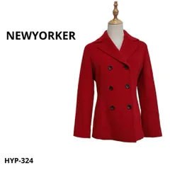 美品 NEWYORKER ニューヨーカー コート アンゴラ ウール おしゃれ