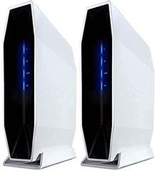 【中古】「未使用品」Linksys Wi-Fi 6 ルーター 無線LAN イージーメッシュ対応 デュアルバンド AX5400(4802 + 574 Mbps) E9450 × 2台セット E9452-JP-A