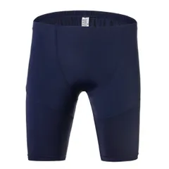 メンズ ロング ボクサー パンツ スポーツ 男性下着 ストレッチ フィットネス シンプル アンダーウェア 快適フィット スポーツ 大きいサイズ 黒 白 赤 ms-010