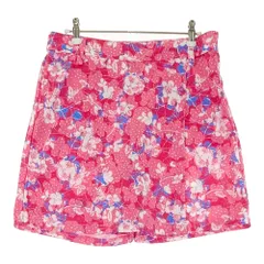 サイズ：L ADIDAS GOLF アディダスゴルフ  キュロットスカート 花柄 ピンク系 [240101285980]# ゴルフウェア レディース ストスト