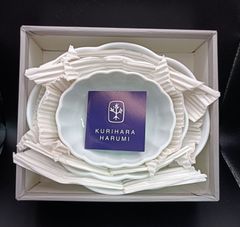 栗原はるみ　輪花セット　ナルミ