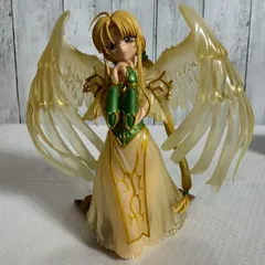 [値下げ交渉歓迎][アニメフィギュア][美少女フィギュア] 天使の翼 半透明 ドレス 幻想的 コレクション 鑑賞用 インテリア 中古品 希少品 即購入OK 2.7008