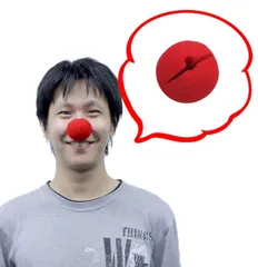 ピエロの鼻(スポンジ素材)（442282） コスプレ　ピエロ