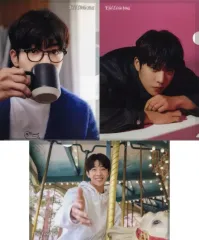 【中古】クリアファイル チェ・ジョンヒョプ(ユン・テオ) A4クリアファイル3枚セット 「Eye Love You」