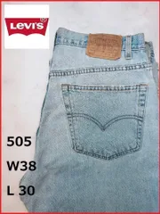 90s USA Levis　リーバイス　ジーンズ　古着　505 W38 L30