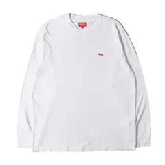 Supreme シュプリーム Tシャツ ホワイト 白 サイズ:L | スモールボックスロゴ ロングスリーブ Tシャツ (Small Box L/S Tee) | トップス カットソー 長袖【メンズ】【中古】