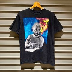 アインシュタイン EINSTEIN Tシャツ 半袖 アルバート・アインシュタイン 偉人 プリント サイズ：メンズ M ブラック【PI】