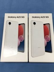 2台セット【新品・未使用】SIMロック解除済 au Galaxy A23 5G
