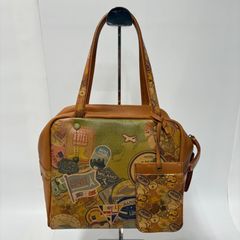No.1018 希少 50周年モデル ダコタ 本革 レザー トート バッグ - メルカリ