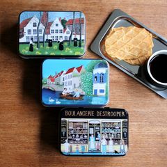 【新品】【1点販売】JULES DESTROOPER[ジュールス・デストルーパー] ミニ缶(バタークリスプ入り) [クッキー缶 デザイン缶 パッケージ ベルギー王室御用達 75g ベルギー産 輸入菓子]