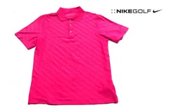 【中古】ナイキゴルフ｜Nike｜半袖ポロシャツ｜ドライフィット｜S｜ピンク
