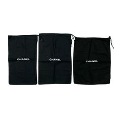 人気絶頂 CHANEL シャネル 保存袋 巾着 3点セット 小物入れ - メルカリ 旅行かばん・小分けバッグ
