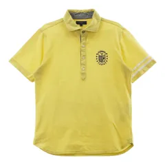 サイズ：L CALLAWAY キャロウェイ  半袖ポロシャツ  イエロー系 [240001845858]# ゴルフウェア メンズ