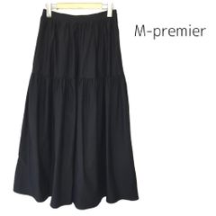 M-premier BLACK　エムプルミエブラック　スカート　フレア　送料込み　36　969483
