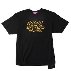 【PLMP】Tシャツ "MEANDRERING TEES" / BLACK XLサイズ