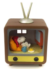 【中古】トレーディングフィギュア 6.TV 「スヌーピー アンティーク ジオラマ コレクション」
