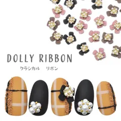 【送料無料】 パール付き メタルパーツ リボンパーツ ネイルジュエリー ネイルパーツ | ジェルネイル ネイル パーツ ジェル ネイル用品 メタル デコパーツ ジュエリーネイル ジェルネイルパーツ ネイル工房【リボン】