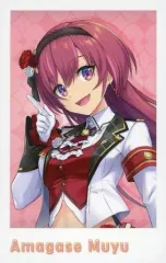 【中古】キャラカード 天ヶ瀬むゆ(正面) 「バーチャルYouTuber にじさんじ ランダムチェキ風カード」 Ranunculus 1st ANNIVERSARYグッズ