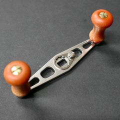 ハンドメイドウッドハンドルノブ ハネダクラフト アブ2500c 花梨瘤No.A