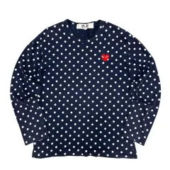 COMME des GARÇONS 長袖シャツ Comme des Garçons Shirt, Long Sleeve, Blue, Size M, Made in