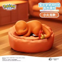 海外限定 おやすみ ポケモン フィギュア 置物 インテリア かわいい ミニフィギュア ヒトカゲ