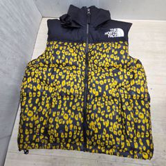 THE NORTH FACE (S) レオパード(ヒョウ柄)ダウンベスト - メルカリ