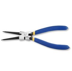スナップリングプライヤー バネ付き 穴用 直爪 Cr-V材質 WISEPRO C型リングの着脱 プライヤー 先端直径φ1.7mm 工具 作業 修理 全長175mm（ストレートタイプ・穴用）