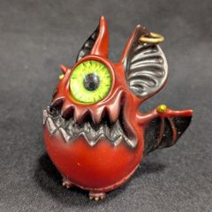 KAGEMARU DESIGNS チャイビー 黒赤 黄目 カゲマルデザイン - メルカリ