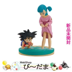 [bn:10]  【未開封】 一番くじ ドラゴンボール DRAGON HISTORY ラストワン賞 Revible Moment 孫悟空＆ブルマ◆新品Ss