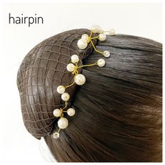 バレエシニヨンに♡パーティーや発表会に♡【hairpin】4SETUピンゴールド