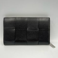 ボッテガヴェネタ BOTTEGAVENETA 長財布 ラウンドファスナー長財布 マキシイントレチャート  カーフ メンズ