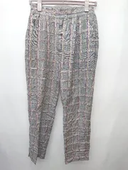 ◇ JOURNAL STANDARD relume　ジャーナルスタンダード レリューム チェック柄 パンツ サイズ38 グレー レディース P  【1408200042797】