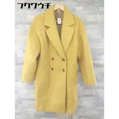 ■ Ungrid アングリッド 長袖 チェスター コート サイズS イエロー レディース 【中古】 【1103010001889】