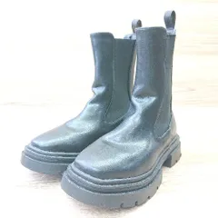 ■ SESTOSESTO セスト サイドゴア シンプル ショート丈 ブーツ サイズM ブラック レディース E  【1405140031959】