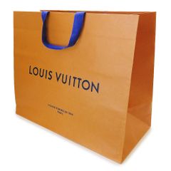 ルイヴィトン LOUIS VUITTON 紙袋 正規店 ペーパーバッグ ショッパー 40×34×16cm【ブランド付属品】【紙袋】(ec)