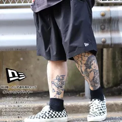 NEWERA ハーフパンツ ナイロン 膝上丈 水陸両用 裏地メッシュ アウトドア 耐塩素加工 スイミング 海山 ストレッチ 水着 夏 メンズ 春夏用 全2種 大きいサイズ ロゴ スポーツ ショートパンツ b系 ヒップホップ ファッション 14391934-2