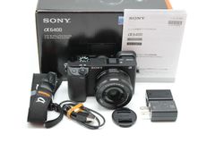 ショット数407回 ■ほぼ新品■ SONY α6400 パワーズームレンズキット ブラック ILCE-6400L B ＊24110