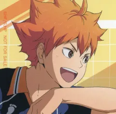 【中古】キャラカード 日向翔陽 ビジュアルカード 「劇場版 ハイキュー!! ゴミ捨て場の決戦 フェア inアニメイト」 対象商品購入特典