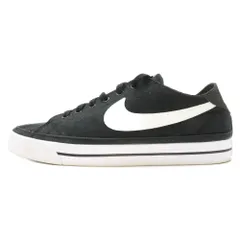 NIKE (ナイキ) WMNS COURT LEGACY CNVS ウィメンズ コートレガシーキャンバス ローカットスニーカー ブラック US12/29cm