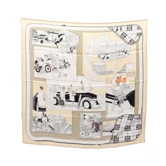 HERMES エルメス カレ70 L Elegance et le Confort en Automobile スカーフ